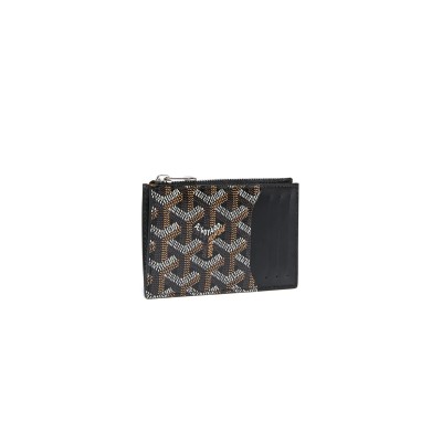 GOYARD BOURBON ZIPPED CARD HOLDER BOURBOPMLTY01CL01P (12.5*8.4*1cm)